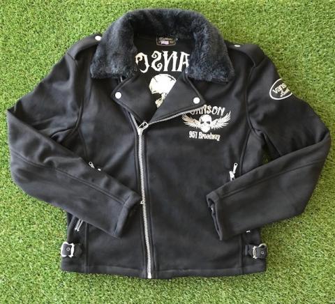 VANSON ボンディングダブルライダース JACKET