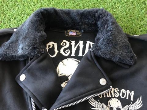 VANSON ボンディングダブルライダース JACKET