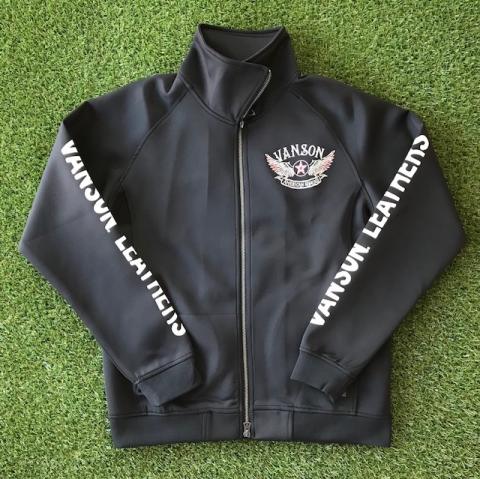 VANSON フライングスターエンブレム　FULL ZIPUPジャージ