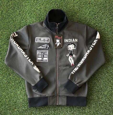 INDIAN MOTOCYCLE ベティブープ スムースジャージ OLIVE