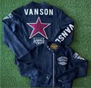 VANSON ONE STAR&VANSONロゴ  プレーティングライダース