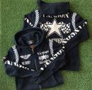 VANSON アイレットサーマル　ONE STAR パーカー　BLK