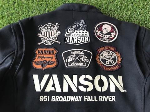 VANSON Wスムース シングルライダースJKT