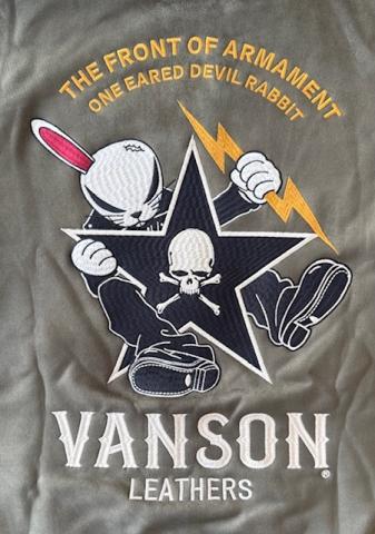 VANSON×WORST T.F.O.A KKK デスラビット×ONE STAR  OLIVE
