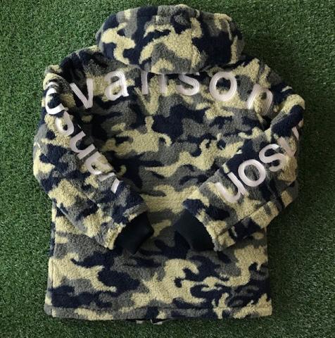 VANSON ブランドロゴ リバーシブル・ファージャケット CAMO / VANSON